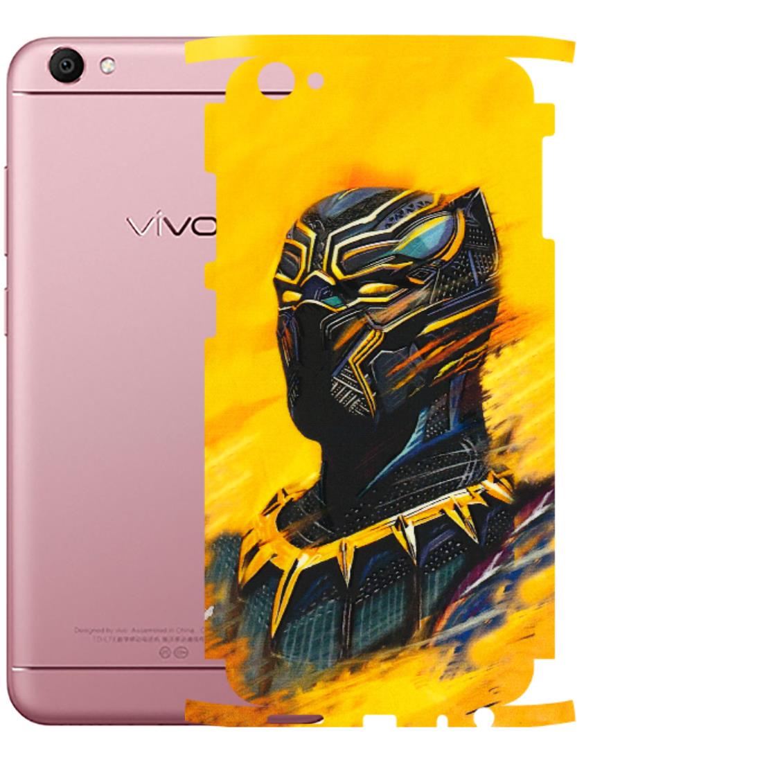 VIVO Y Series Phone Skins (All Models) - Yellow Panther - 3D Embossed Finish (L-54) Vivo Y66