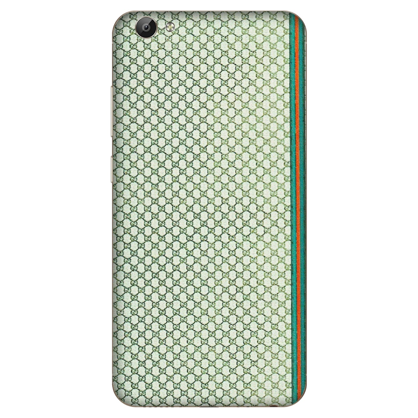 VIVO Y Series Phone Skins (All Models) - Gucci Fabric Pattern - 3D Embossed Finish (L-73) Vivo Y66