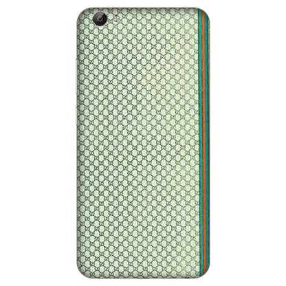 VIVO Y Series Phone Skins (All Models) - Gucci Fabric Pattern - 3D Embossed Finish (L-73) Vivo Y66