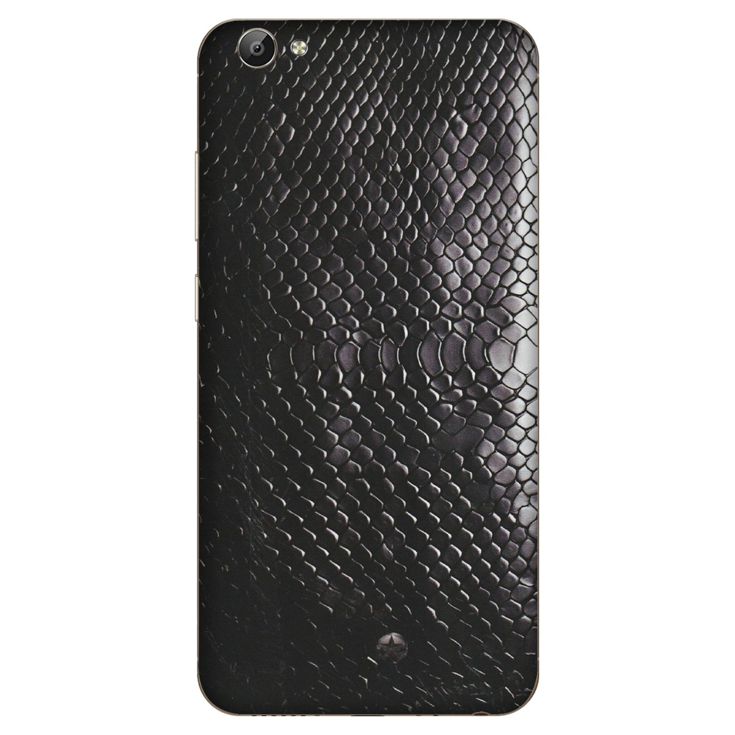 VIVO Y Series Phone Skins (All Models) - Black Snack Leather - Matte Finish (M-147) Vivo Y66