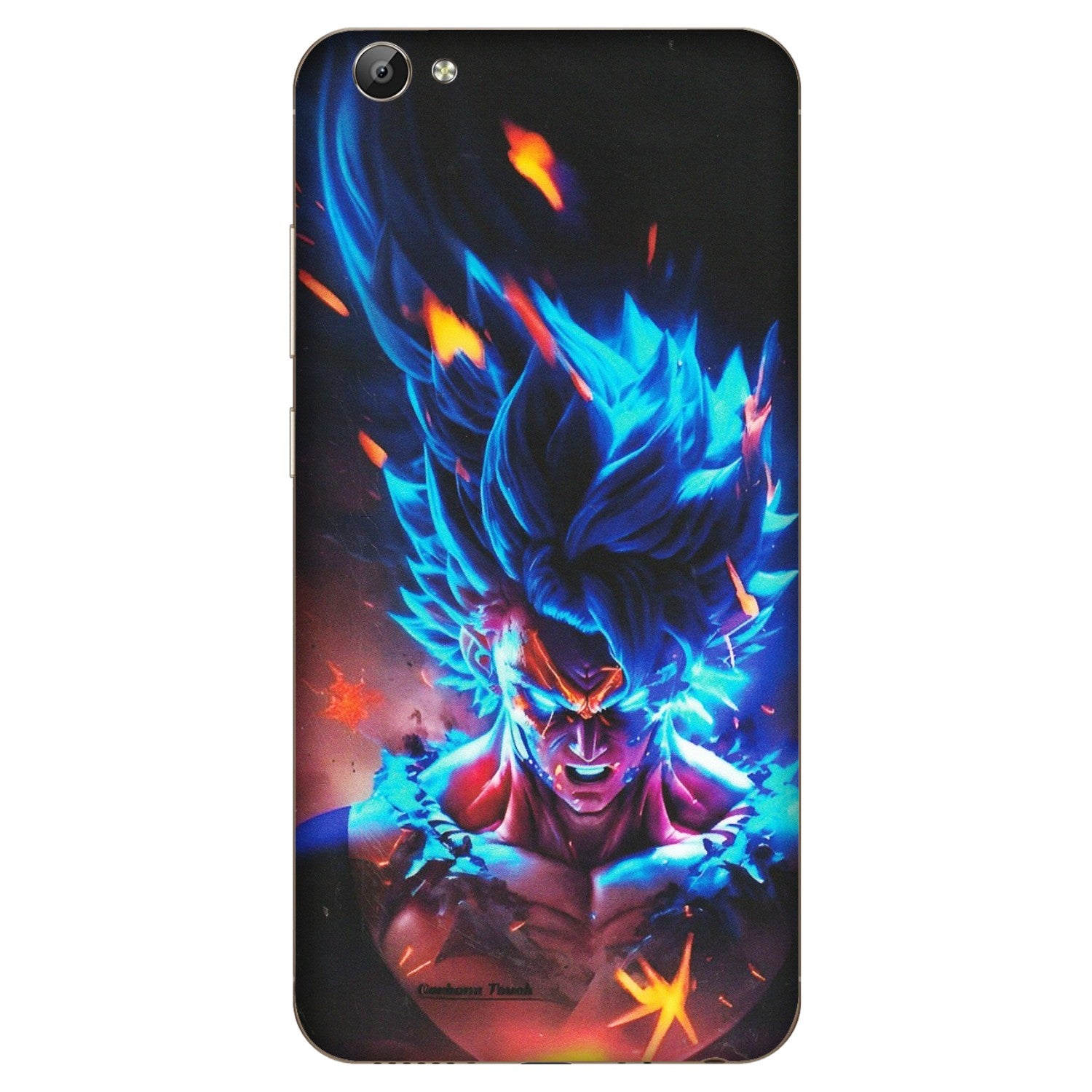 VIVO Y Series Phone Skins (All Models) - Angry Goku Dragon Ball Anime - Matte Finish (M-150) Vivo Y66