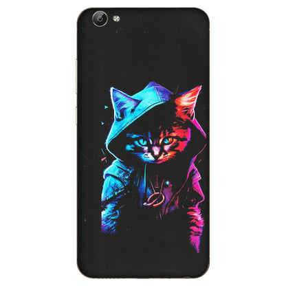 VIVO Y Series Phone Skins (All Models) - Cyberpunk Cat - Matte Finish (M-45) Vivo Y66