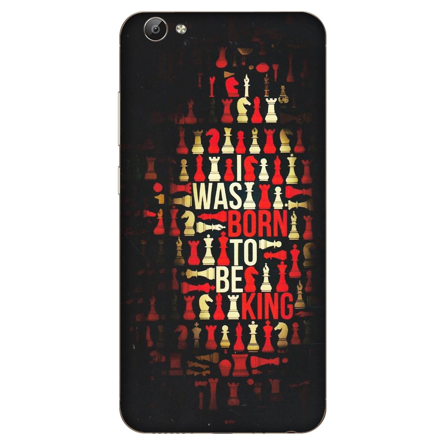 VIVO Y Series Phone Skins (All Models) - Born To Be King - Matte Finish (M-73) Vivo Y66
