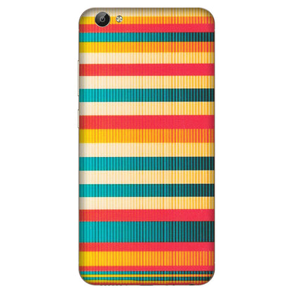 VIVO Y Series Phone Skins (All Models) - Colourful Stripes Soothing Effect - Matte Finish (M-86) Vivo Y66