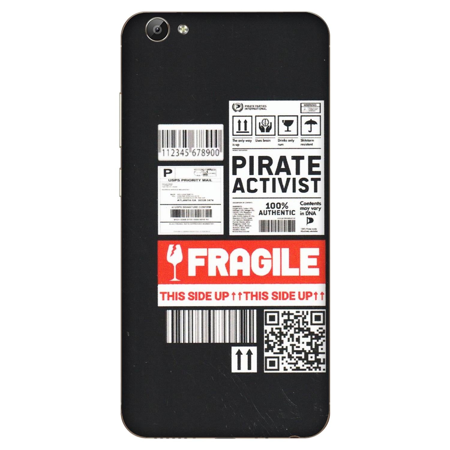VIVO Y Series Phone Skins (All Models) - Handle With Care - Matte Finish (M-99) Vivo Y66