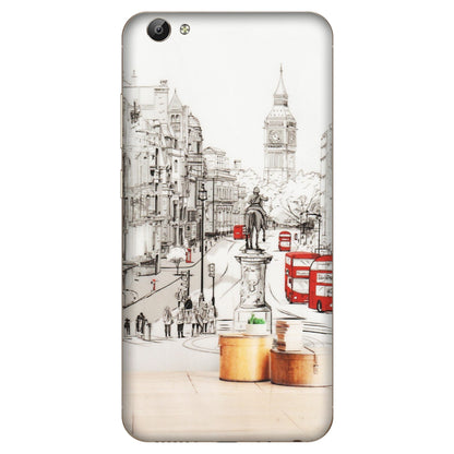 VIVO Y Series Phone Skins (All Models) - London Street - Transparent Finish (T-02) Vivo Y66