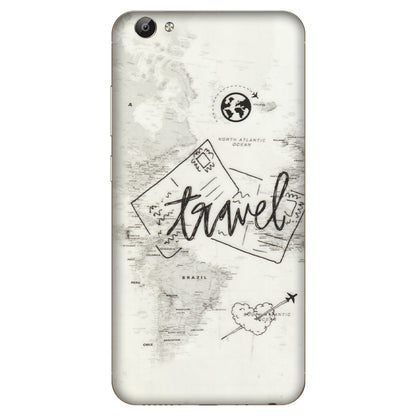 VIVO Y Series Phone Skins (All Models) - Travel Ticket - Transparent Finish (T-06) Vivo Y66