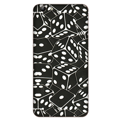 VIVO Y Series Phone Skins (All Models) - Big Black Dices - 3D Embossed Finish (L-106) Vivo Y69
