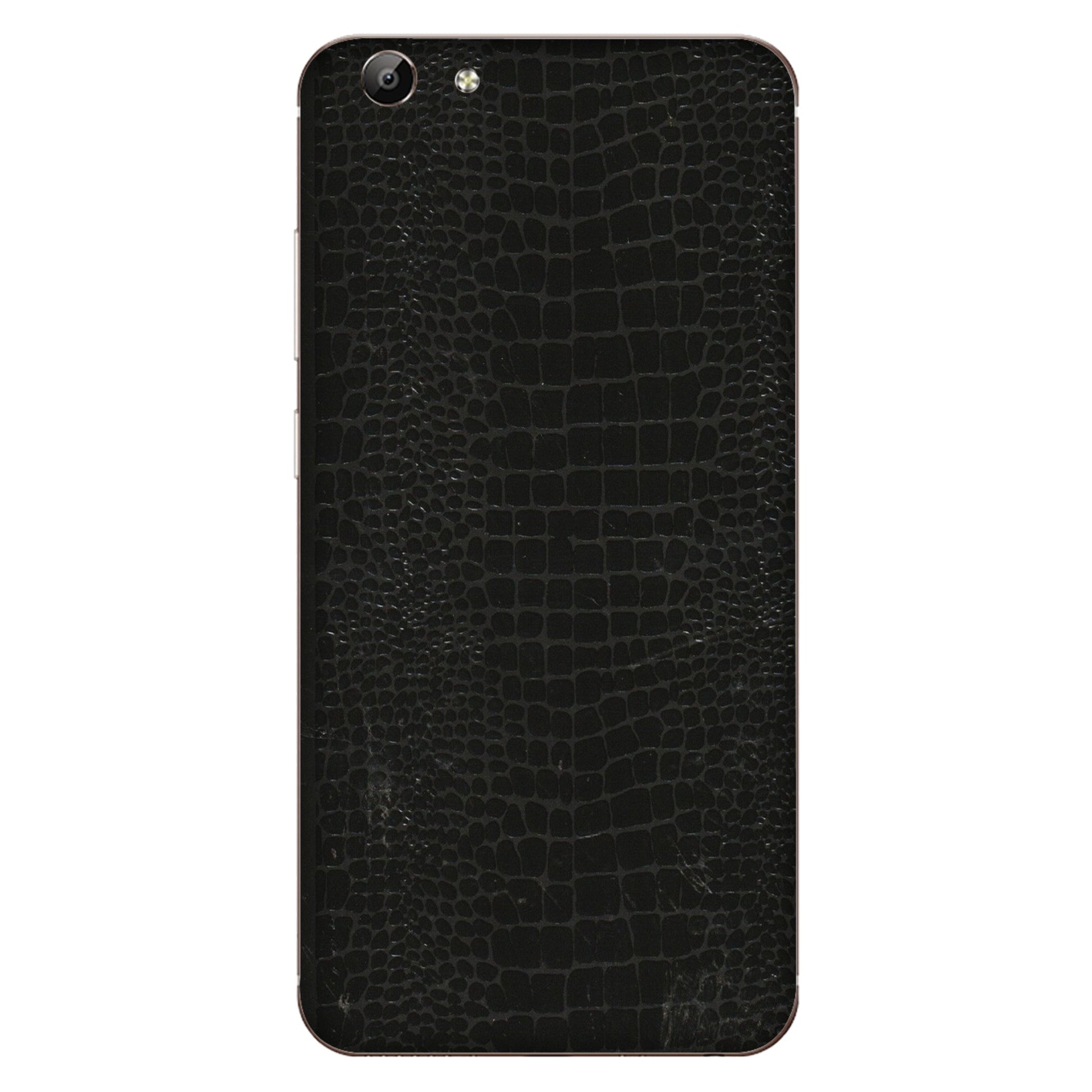 VIVO Y Series Phone Skins (All Models) - Snake Leather Black - 3D Embossed Finish (L-107) Vivo Y69