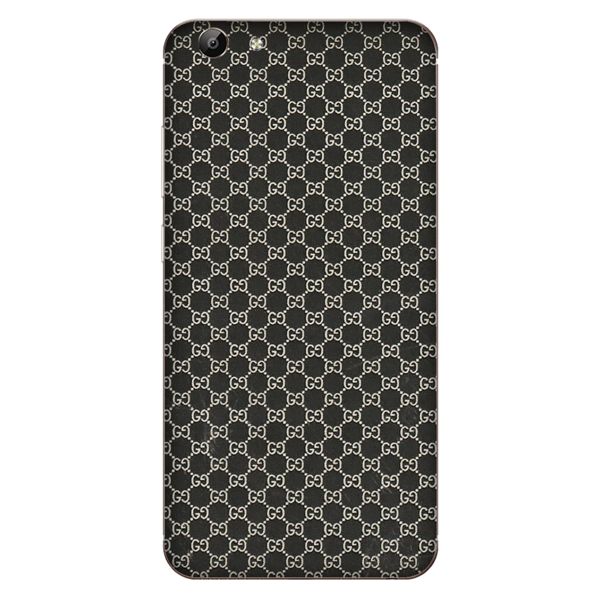 VIVO Y Series Phone Skins (All Models) - Black G Print - 3D Embossed Finish (L-109) Vivo Y69
