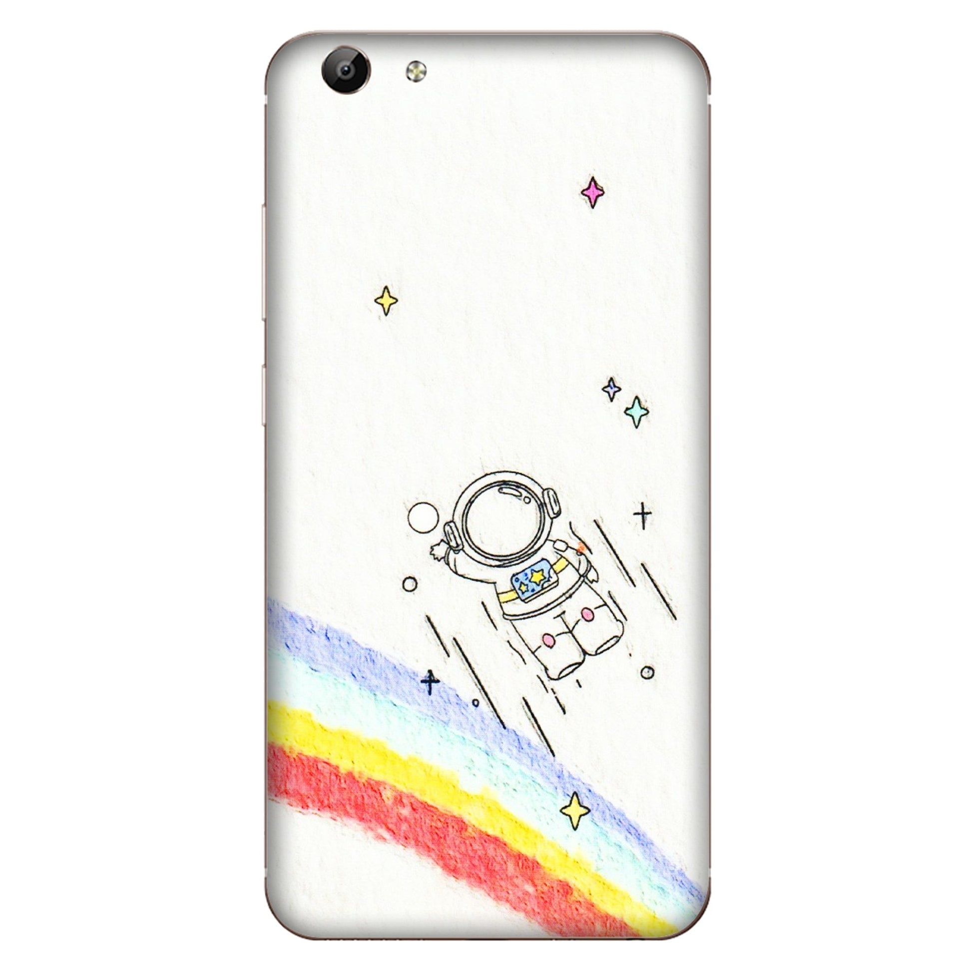 VIVO Y Series Phone Skins (All Models) - Milkyway Astronaut - 3D Embossed Finish (L-110) Vivo Y69