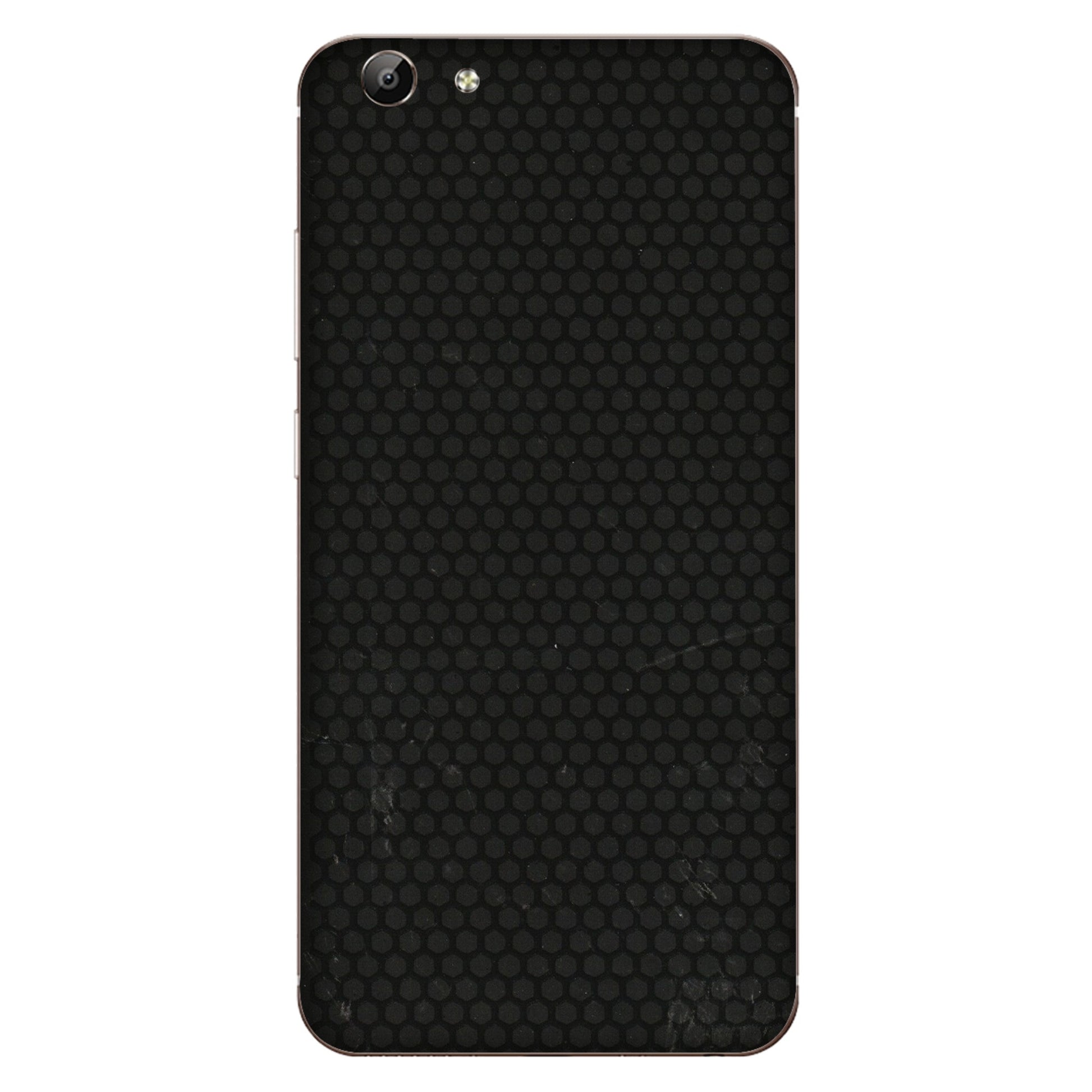 VIVO Y Series Phone Skins (All Models) - Black honeycomb - 3D Embossed Finish (L-114) Vivo Y69