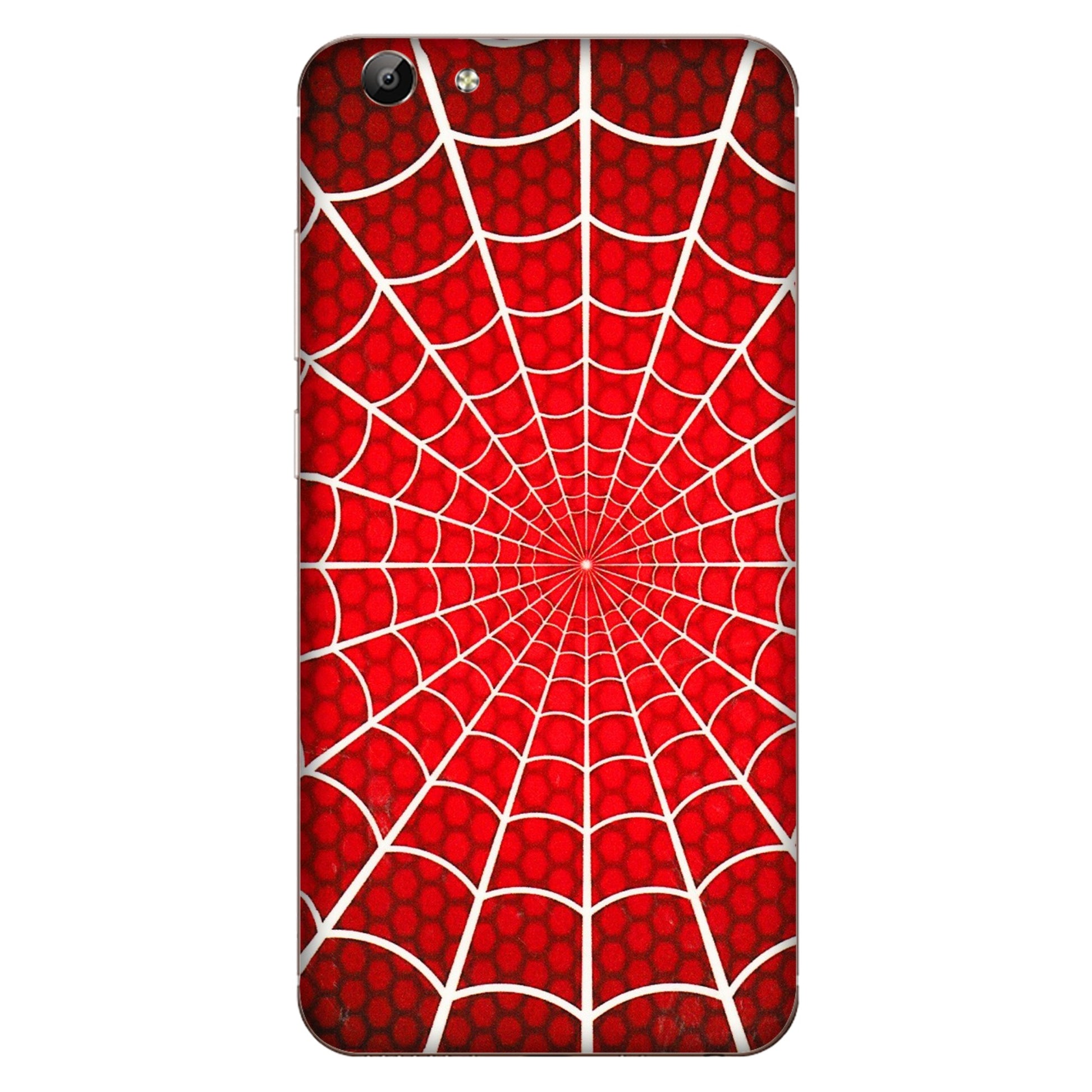 VIVO Y Series Phone Skins (All Models) - Classic Spidey Web - 3D Embossed Finish (L-115) Vivo Y69