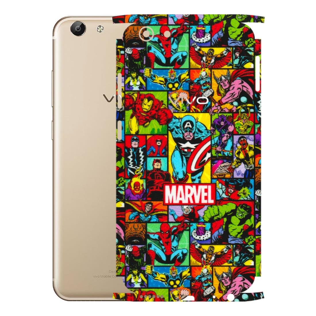 VIVO Y Series Phone Skins (All Models) - MARVELOUS Comic Characters - 3D Embossed Finish (L-129) Vivo Y69