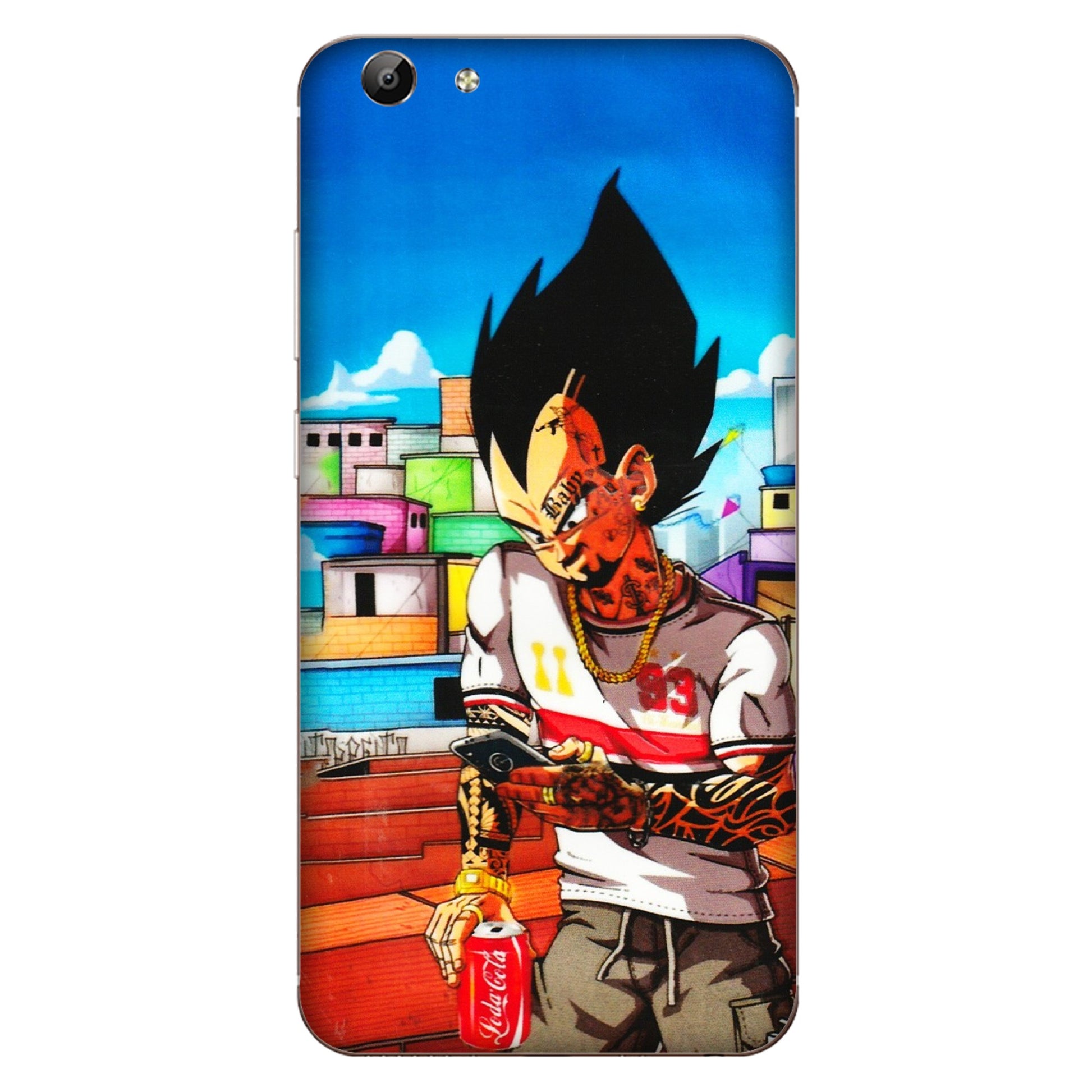 VIVO Y Series Phone Skins (All Models) - Vegeta - 3D Embossed Finish (L-136) Vivo Y69