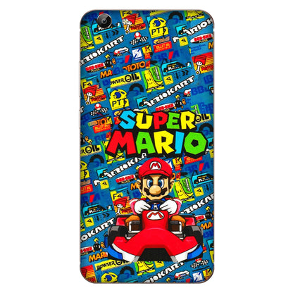 VIVO Y Series Phone Skins (All Models) - Super Mario Kart - 3D Embossed Finish (L-140) Vivo Y69