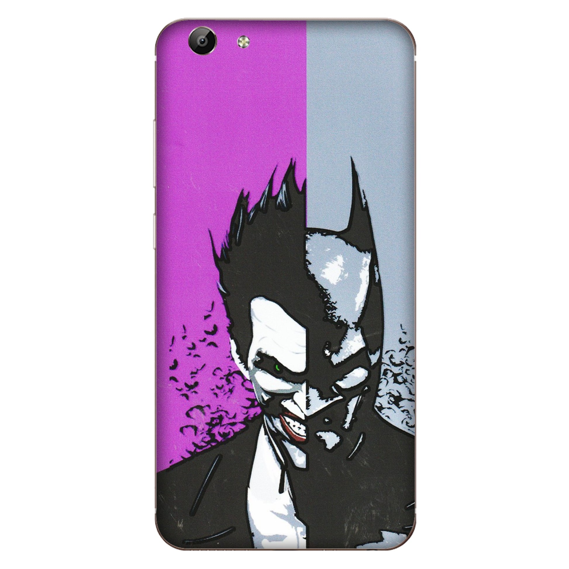 VIVO Y Series Phone Skins (All Models) - Batman & Joker - 3D Embossed Finish (L-143) Vivo Y69
