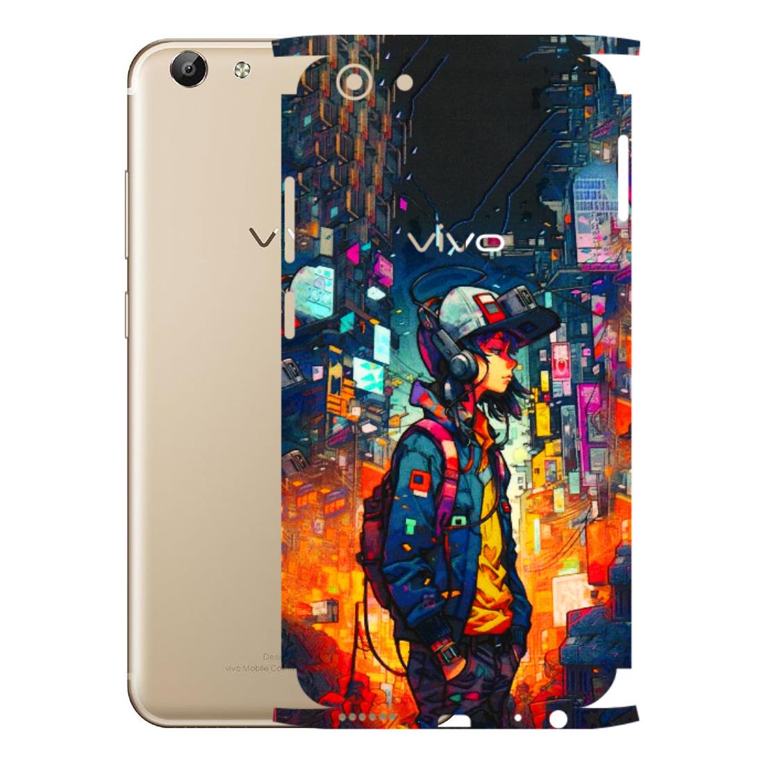 VIVO Y Series Phone Skins (All Models) - Street Anime Guy - 3D Embossed Finish (L-158) Vivo Y69