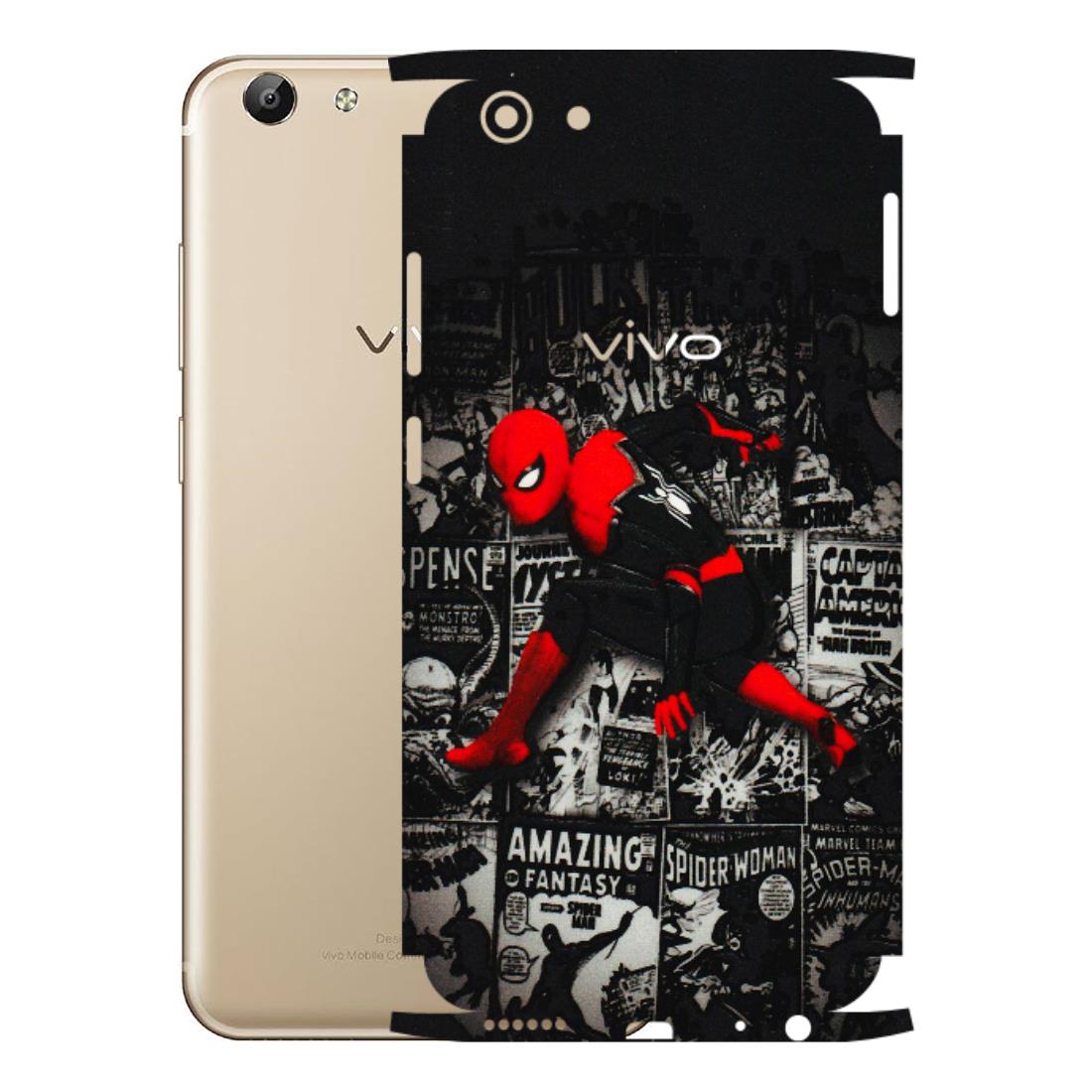 VIVO Y Series Phone Skins (All Models) - SpiderMan New - 3D Embossed Finish (L-162) Vivo Y69