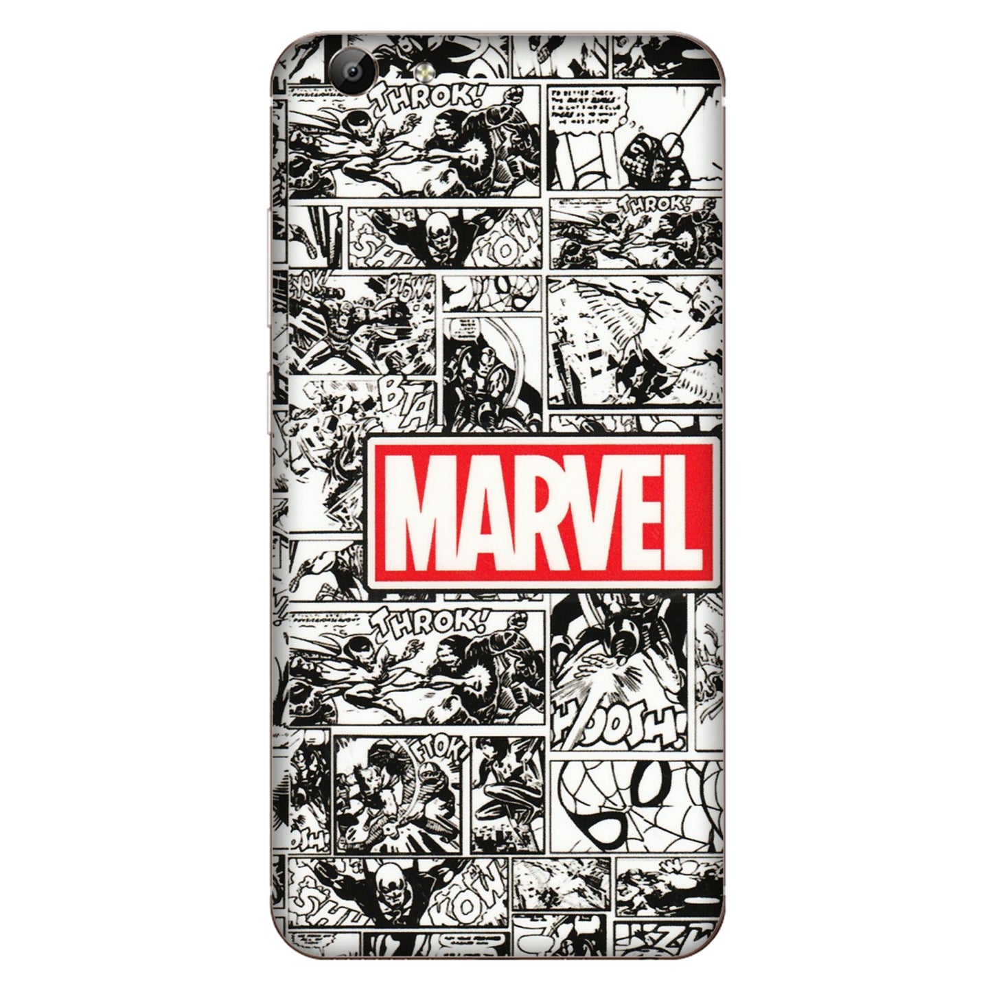 VIVO Y Series Phone Skins (All Models) - Marvel Comic - 3D Embossed Finish (L-171) Vivo Y69