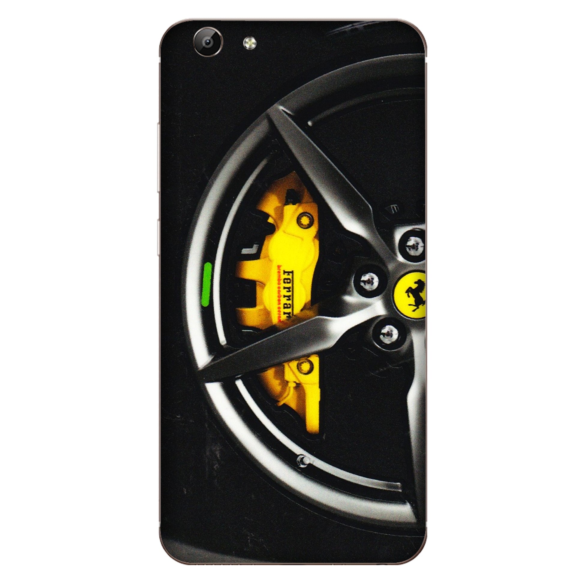 VIVO Y Series Phone Skins (All Models) - Ferrari Wheel Alloy - 3D Embossed Finish (L-173) Vivo Y69