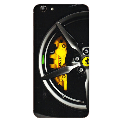 VIVO Y Series Phone Skins (All Models) - Ferrari Wheel Alloy - 3D Embossed Finish (L-173) Vivo Y69