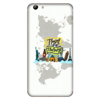 VIVO Y Series Phone Skins (All Models) - Travel Therapy - 3D Embossed Finish (L-199) Vivo Y69