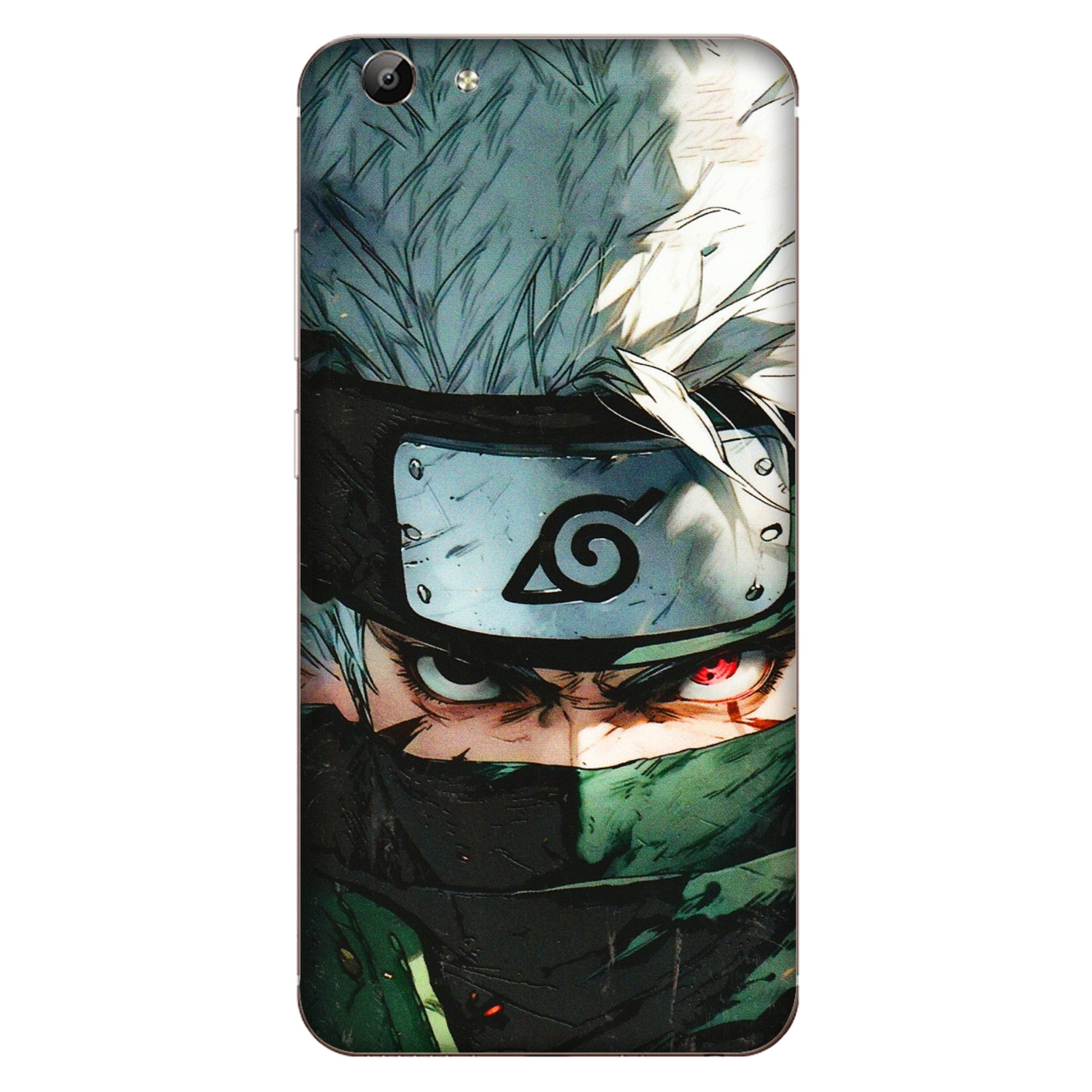 VIVO Y Series Phone Skins (All Models) - Kakashi Red Eye Focus - 3D Embossed Finish (L-227) Vivo Y69