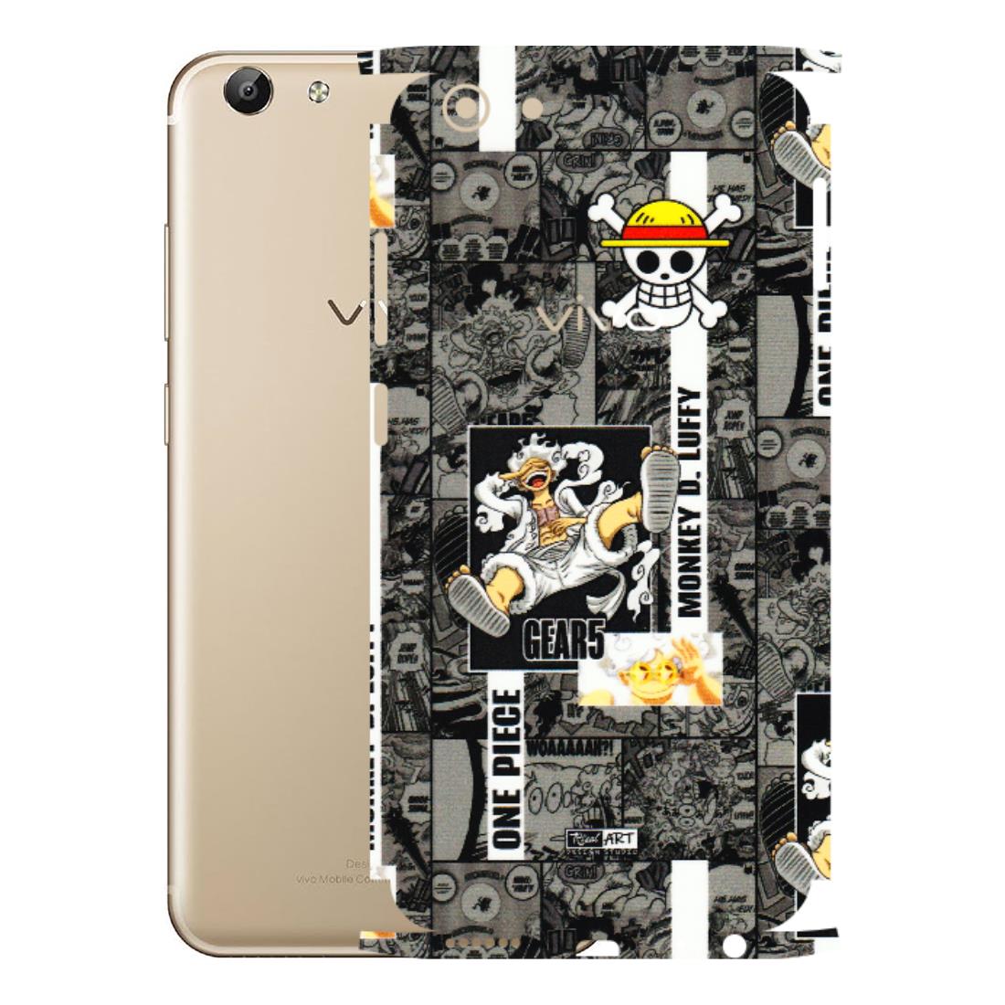VIVO Y Series Phone Skins (All Models) - Cuffy Anime MonkeyCamic - 3D Embossed Finish (L-242) Vivo Y69