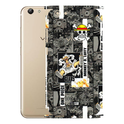VIVO Y Series Phone Skins (All Models) - Cuffy Anime MonkeyCamic - 3D Embossed Finish (L-242) Vivo Y69