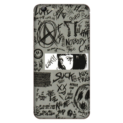VIVO Y Series Phone Skins (All Models) - Never Have Love Anime - 3D Embossed Finish (L-260) Vivo Y69