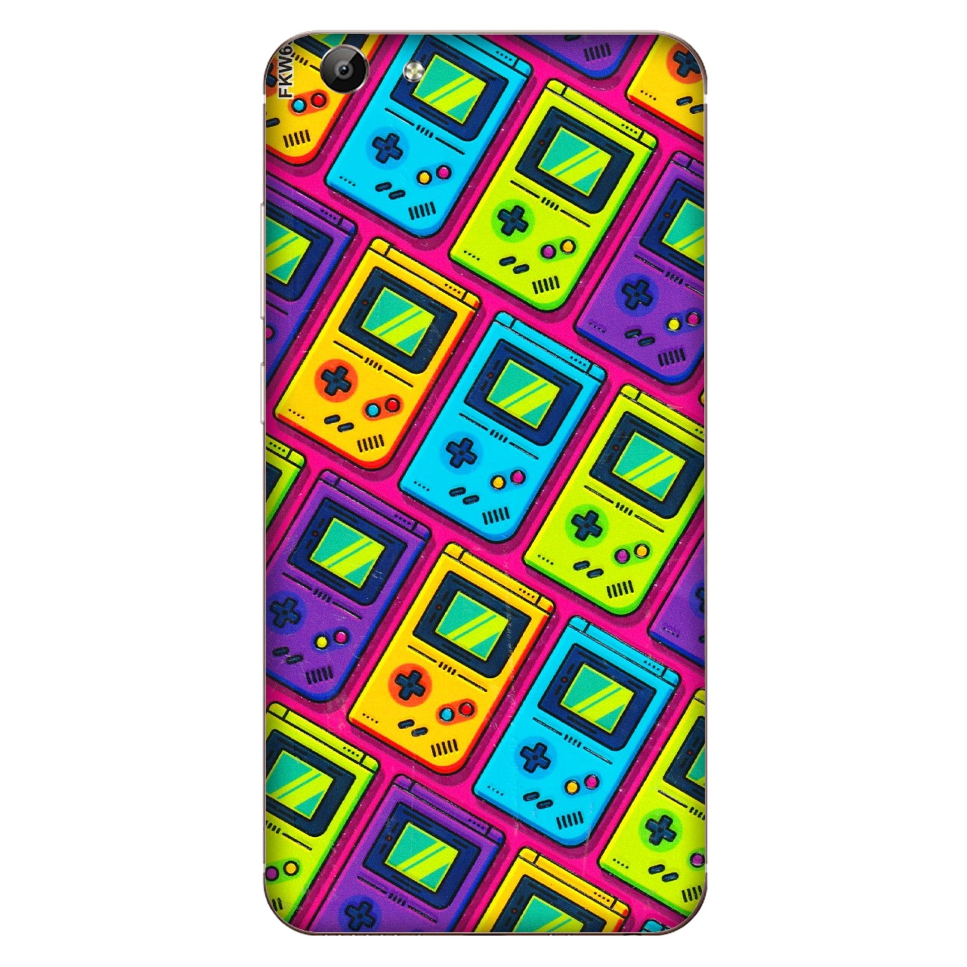 VIVO Y Series Phone Skins (All Models) - Gameboy Colourful - 3D Embossed Finish (L-266) Vivo Y69