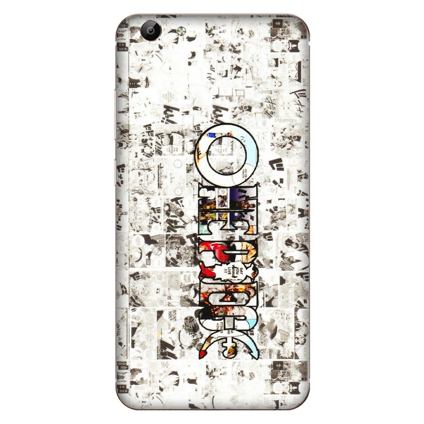 VIVO Y Series Phone Skins (All Models) - One Piece Manga - 3D Embossed Finish (L-26) Vivo Y69