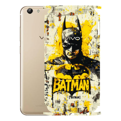 VIVO Y Series Phone Skins (All Models) - Batman Yellow BT - 3D Embossed Finish (L-304) Vivo Y69
