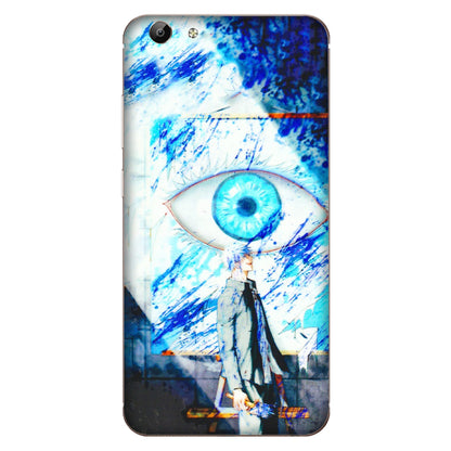 VIVO Y Series Phone Skins (All Models) - Anime Sea Blue Eye - 3D Embossed Finish (L-318) Vivo Y69