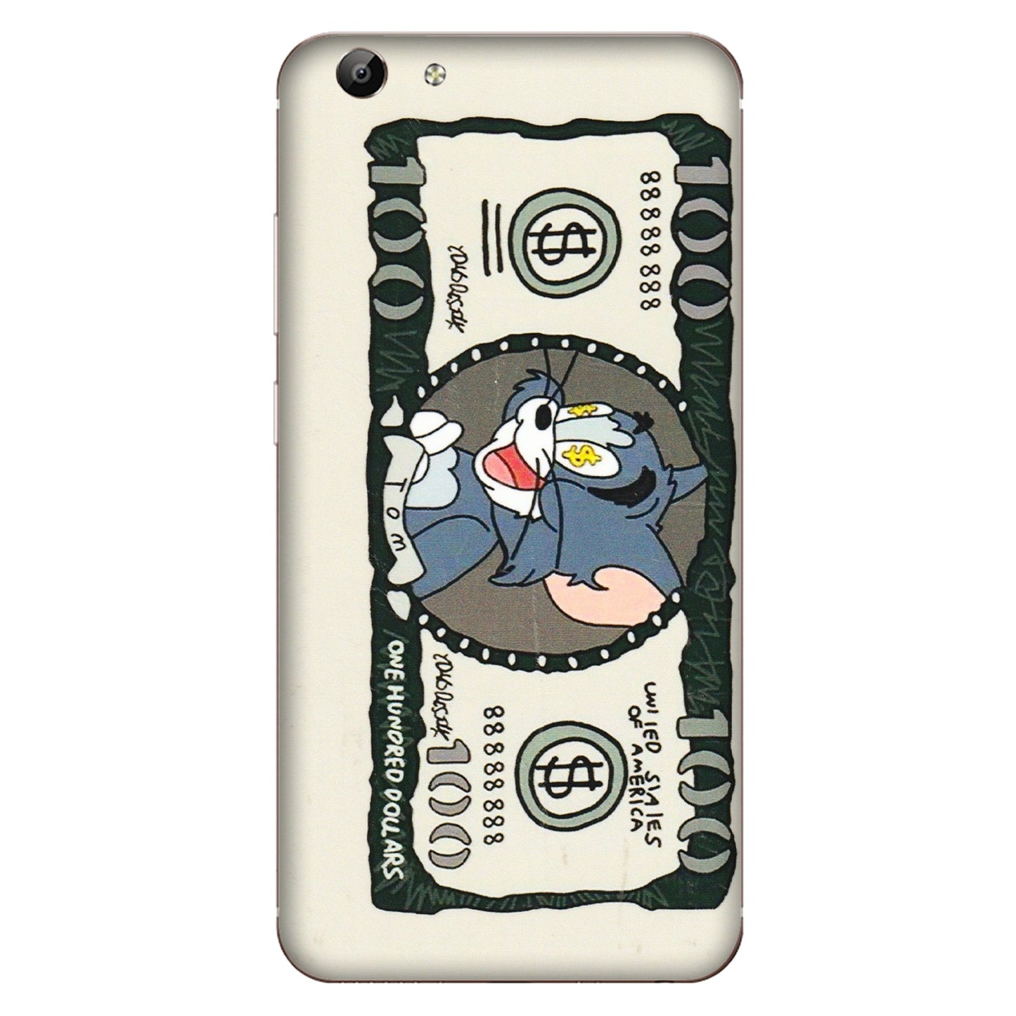 VIVO Y Series Phone Skins (All Models) - Tom Hundred Dollar - 3D Embossed Finish (L-324) Vivo Y69