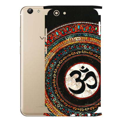 VIVO Y Series Phone Skins (All Models) - Aum Chant Abstract - 3D Embossed Finish (L-42) Vivo Y69