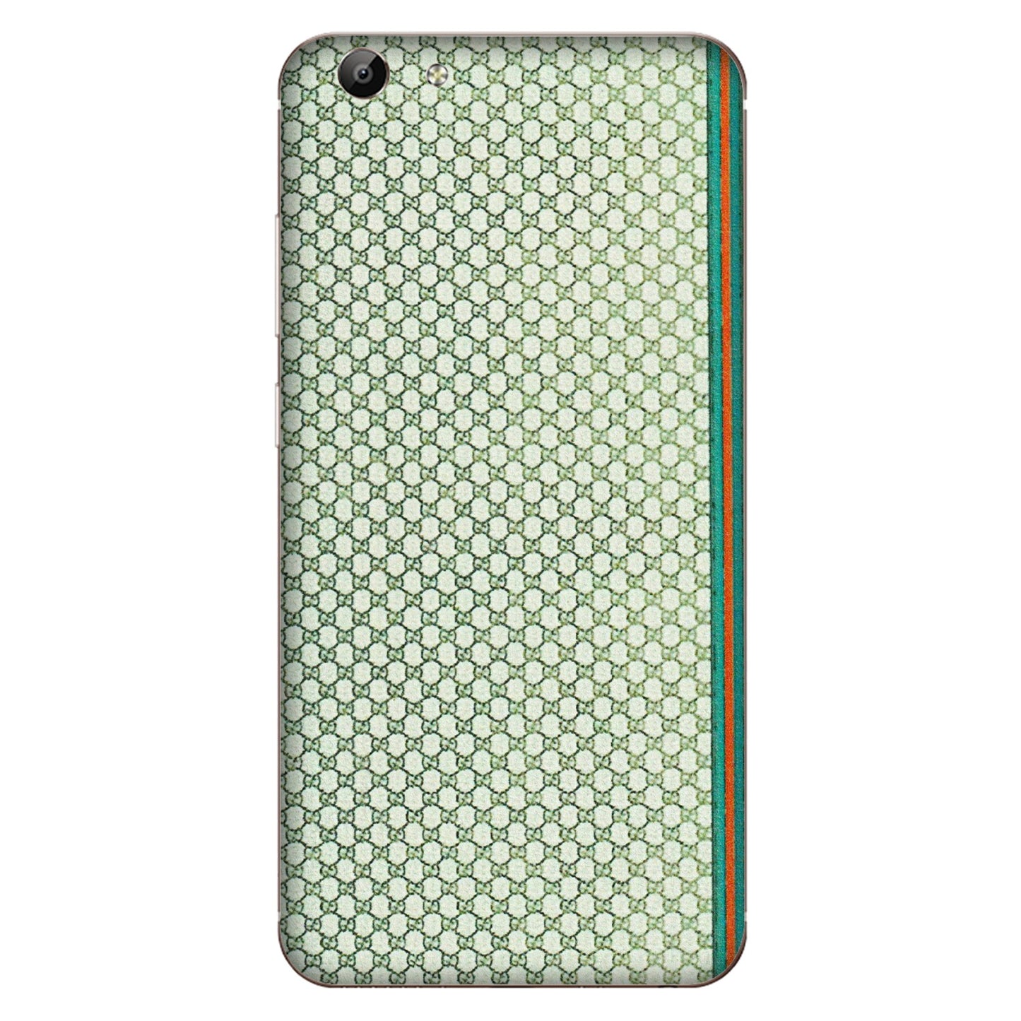 VIVO Y Series Phone Skins (All Models) - Gucci Fabric Pattern - 3D Embossed Finish (L-73) Vivo Y69