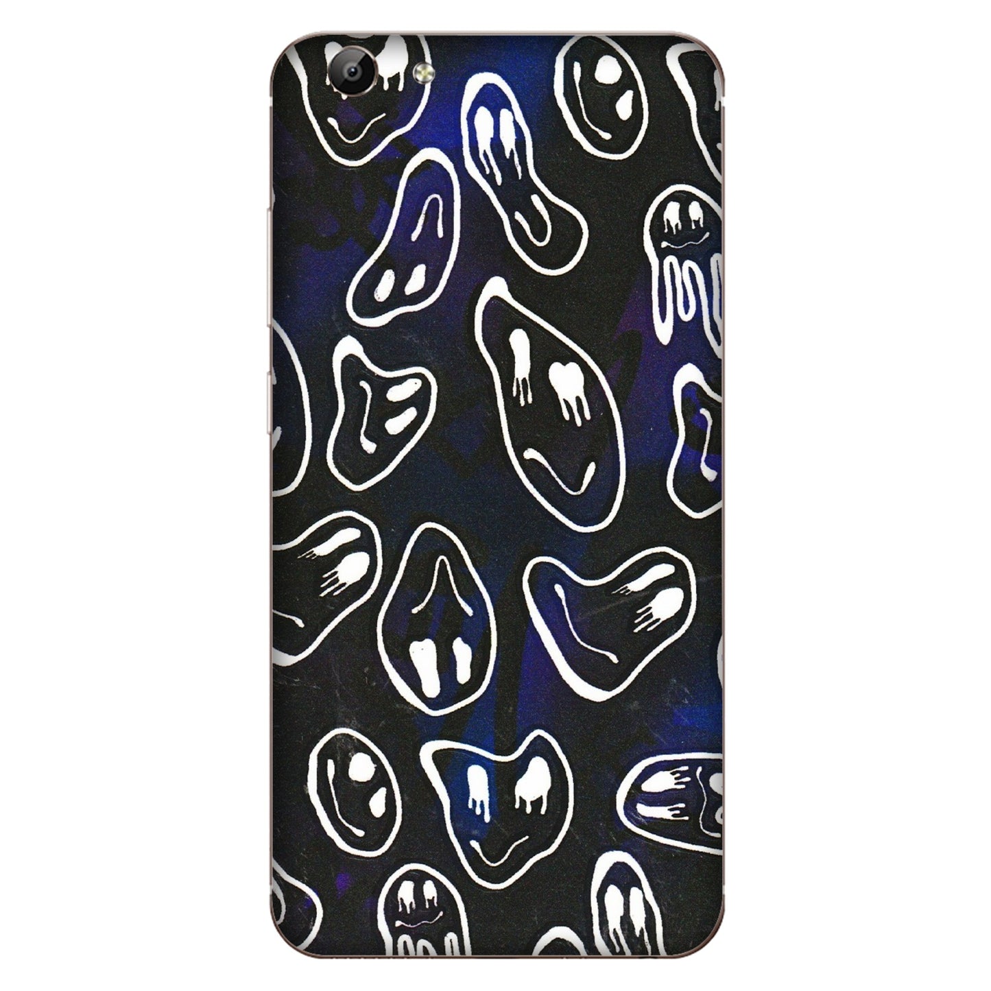 VIVO Y Series Phone Skins (All Models) - Distorted Smileys - 3D Embossed Finish (L-92) Vivo Y69