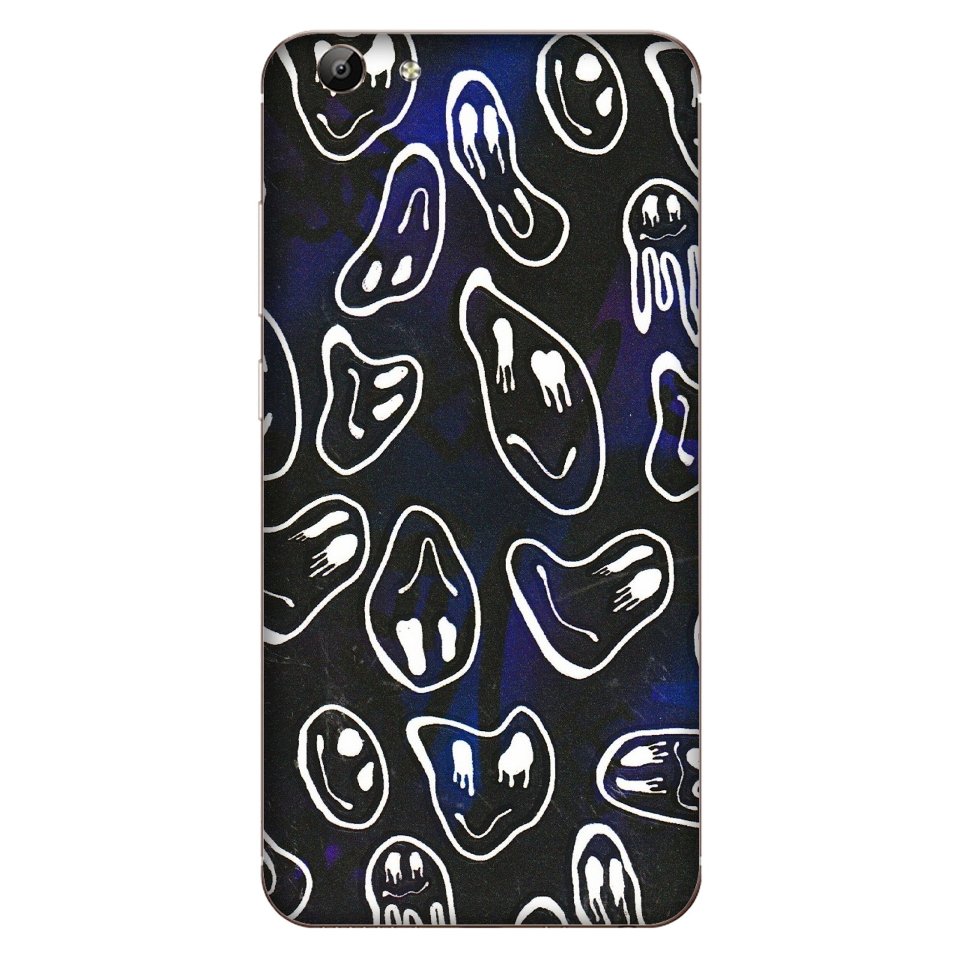 VIVO Y Series Phone Skins (All Models) - Distorted Smileys - 3D Embossed Finish (L-92) Vivo Y69