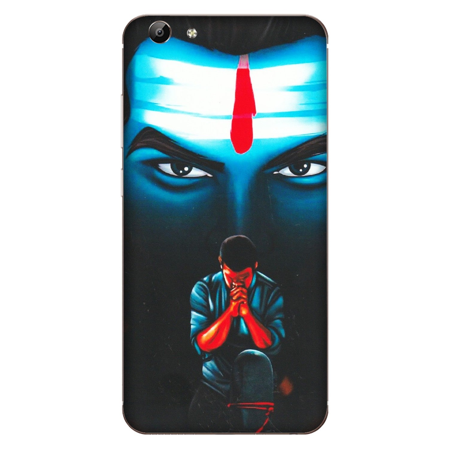 VIVO Y Series Phone Skins (All Models) - Mahakal Bhakt - Matte Finish (M-112) Vivo Y69