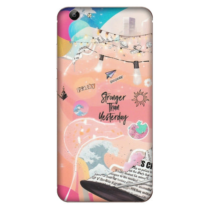 VIVO Y Series Phone Skins (All Models) - Stronger Then Yesterday - Matte Finish (M-128) Vivo Y69