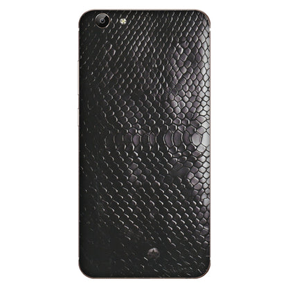 VIVO Y Series Phone Skins (All Models) - Black Snack Leather - Matte Finish (M-147) Vivo Y69