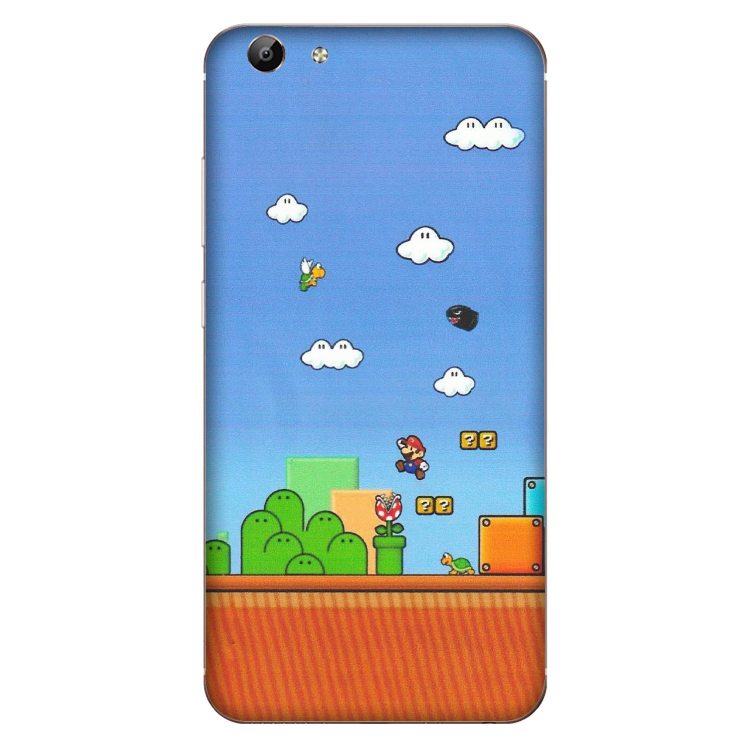 VIVO Y Series Phone Skins (All Models) - Mario Game Scene - Matte Finish (M-24) Vivo Y69