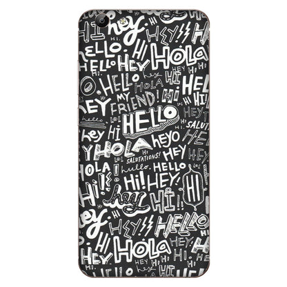VIVO Y Series Phone Skins (All Models) - Hi Hello Doodles - Matte Finish (M-25) Vivo Y69
