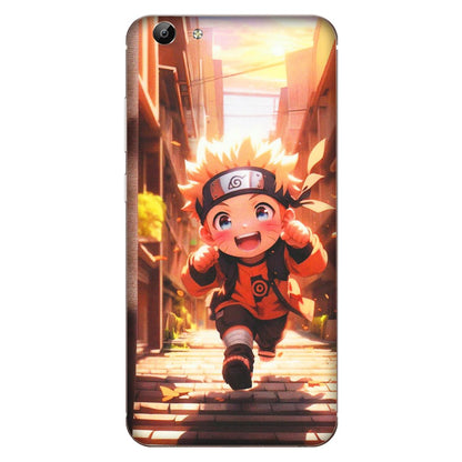 VIVO Y Series Phone Skins (All Models) - Naruto Cute Toon Running - Matte Finish (M-04) Vivo Y69