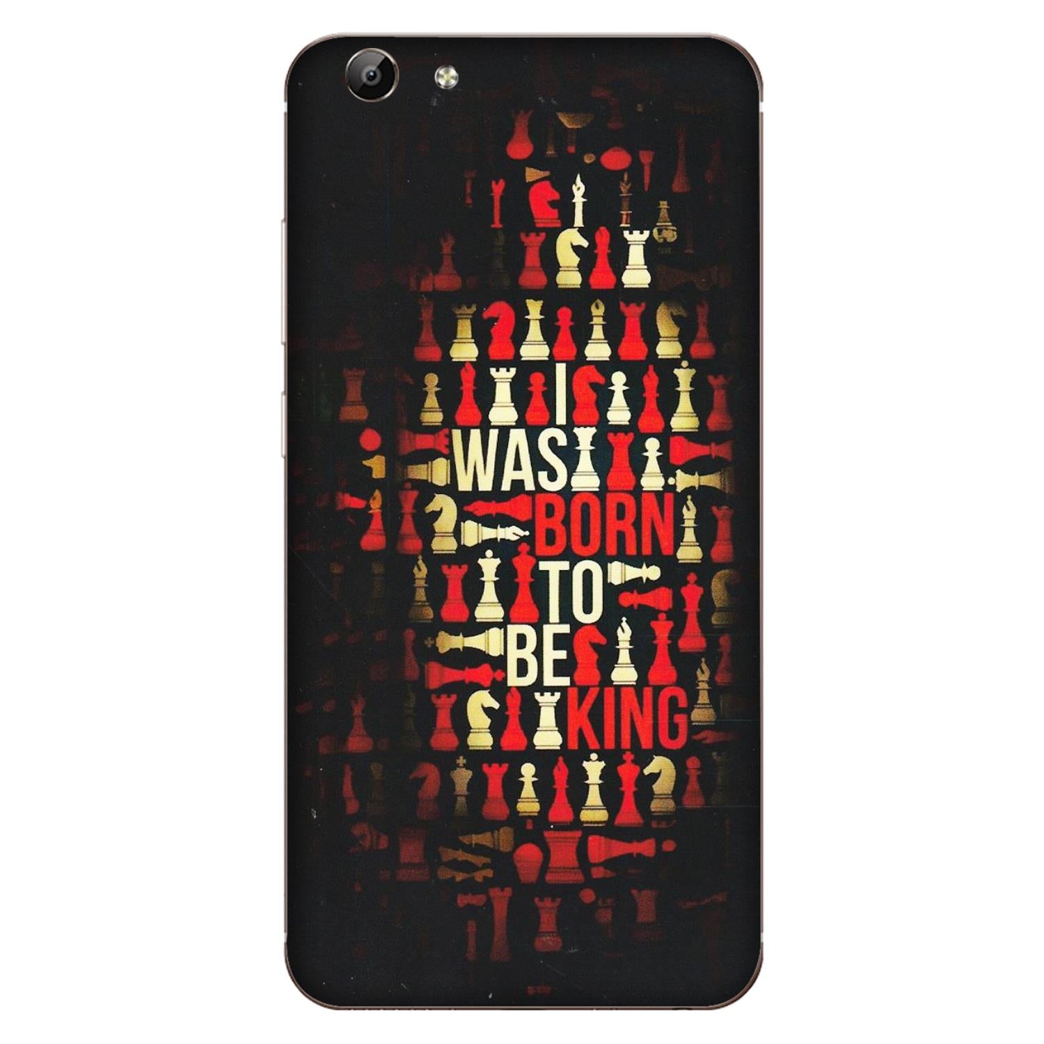VIVO Y Series Phone Skins (All Models) - Born To Be King - Matte Finish (M-73) Vivo Y69