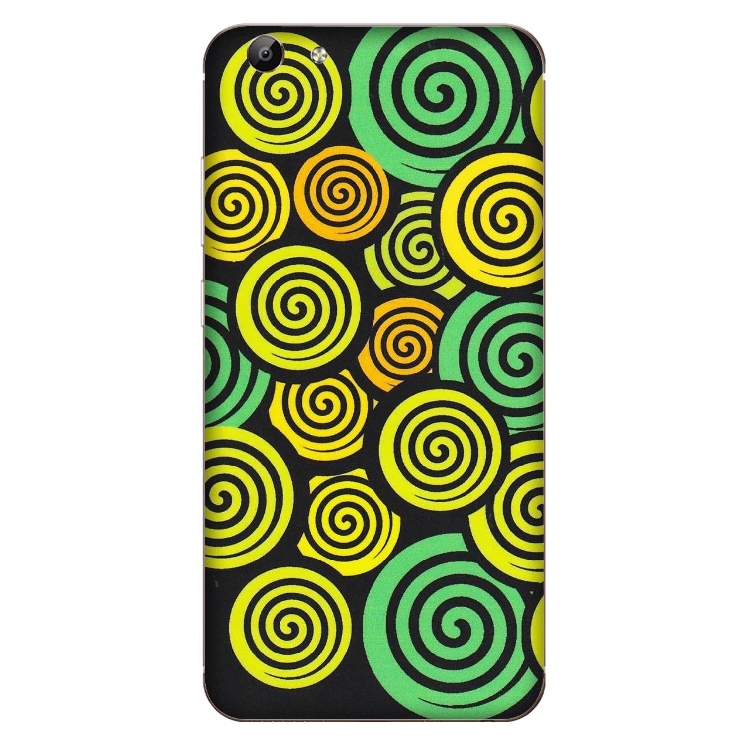 VIVO Y Series Phone Skins (All Models) - Crazy Spiral - Matte Finish (M-91) Vivo Y69
