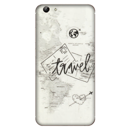 VIVO Y Series Phone Skins (All Models) - Travel Ticket - Transparent Finish (T-06) Vivo Y69