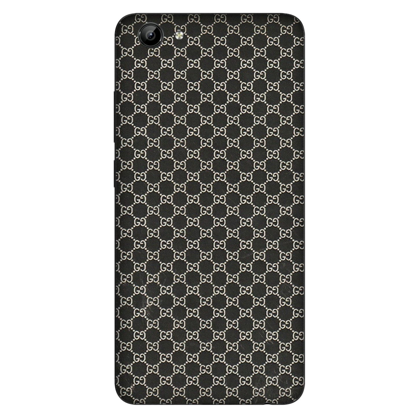 VIVO Y Series Phone Skins (All Models) - Black G Print - 3D Embossed Finish (L-109) Vivo Y71